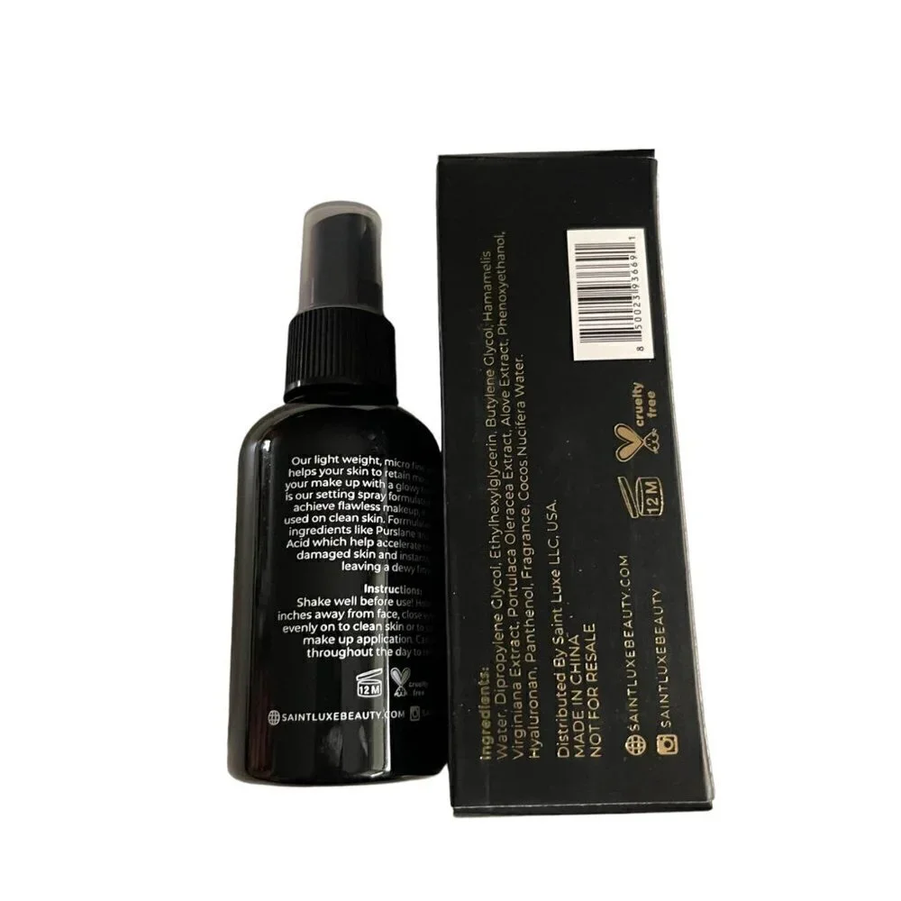 Saint Luxe BNIB Lightweight Micro Fine Glow Finish Hyaluronic Acid Setting Spray